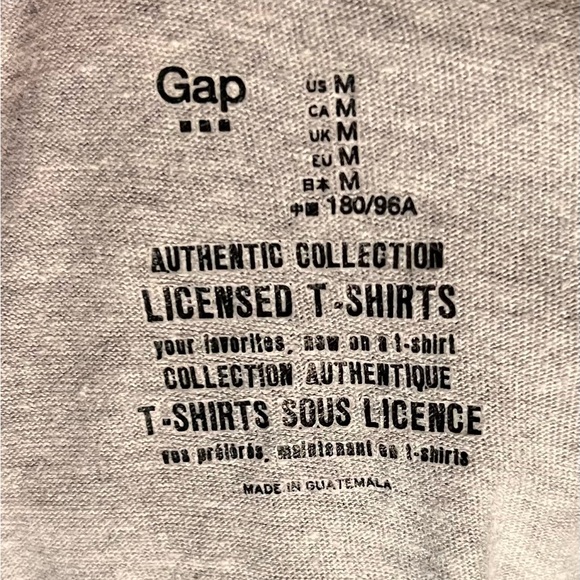 GAP NASA Short Sleeve Grey T-Shirt. - Picture 2 of 2